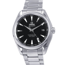Load image into Gallery viewer, OMEGA Seamaster Aqua Terra Co-Axial W41.5mm Stainless Steel Black Dial231.10.42.21.01.003
