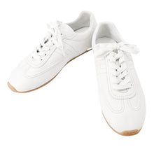 Load image into Gallery viewer, HERMES Sneakers Master White Veau Souple Size 37
