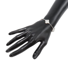 Load image into Gallery viewer, Van Cleef &amp; Arpels Vintage Alhambra Bracelet 5 motifsVCARF48400 18K White Gold
