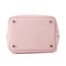 将图像加载到图库查看器中，HERMES Picotin Lock Rose Sakura Taurillon Clemence Size PM
