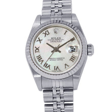 Load image into Gallery viewer, ROLEX Datejust W26mm Stainless Steel K18WG White Shell Dial179174NR
