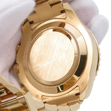 将图像加载到图库查看器中，ROLEX Yacht-MasterII W44mm 18K Yellow Gold White Dial116688

