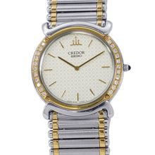 Load image into Gallery viewer, SEIKO CREDOR W31mm Stainless Steel K18YG Ivory Dial5A74-0190
