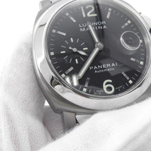 Load image into Gallery viewer, PANERAI Luminor Marina Date W44mm Stainless Steel TI Black DialPAM00091
