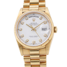Load image into Gallery viewer, ROLEX Day-Date W36mm 18K Yellow Gold White Dial18238G
