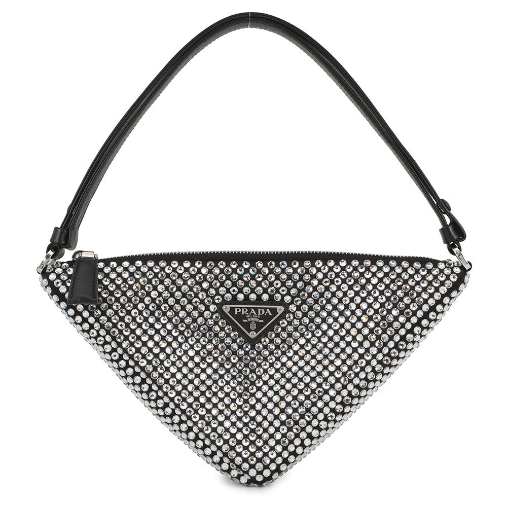 PRADA サテンビジューバッグ PRADA Satin Exterior Shoulder Bag Bags & Handbags for Women for