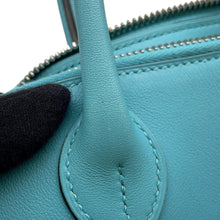 将图像加载到图库查看器中，HERMES Bolide Sucre Blue Saint-Cyr Swift Leather
