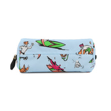 将图像加载到图库查看器中，PRADA Re-Nylon Pouch Surfing Pattern Light Blue/Multicolor1NS693_2HAI_F0C9N Nylon

