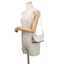 将图像加载到图库查看器中，Dior Macrocanage Vibe Hobo White/NavyS7200ONOA_M933 Lambskin Size micro
