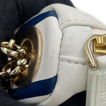 将图像加载到图库查看器中，Dior Macrocanage Vibe Hobo White/NavyS7200ONOA_M933 Lambskin Size micro
