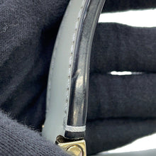 将图像加载到图库查看器中，Valextra Valextra Iside 2way Bag Gray Leather Size Mini
