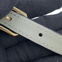 将图像加载到图库查看器中，Valextra Valextra Iside 2way Bag Gray Leather Size Mini
