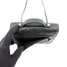 将图像加载到图库查看器中，CHANEL Business Affinity Chain Wallet BlackAP2914-B05052-94305 Caviar Leather
