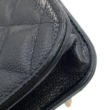 将图像加载到图库查看器中，CHANEL Business Affinity Chain Wallet BlackAP2914-B05052-94305 Caviar Leather
