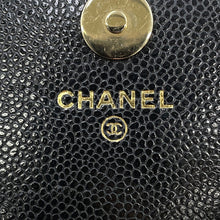 将图像加载到图库查看器中，CHANEL Business Affinity Chain Wallet BlackAP2914-B05052-94305 Caviar Leather
