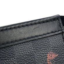将图像加载到图库查看器中，LOUIS VUITTON Gaston Wearable Wallet NoirN64608 Damier Graphite
