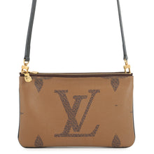 Load image into Gallery viewer, LOUIS VUITTON Pochette double zip NoirM69203 Monogram Monogram / Giant Reverse
