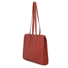 将图像加载到图库查看器中，HERMES Cabas Rouge Grenat Togo Leather Size 35
