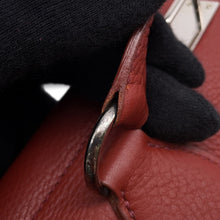将图像加载到图库查看器中，HERMES Cabas Rouge Grenat Togo Leather Size 35
