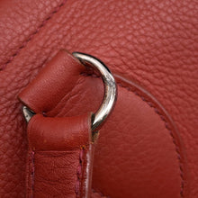 将图像加载到图库查看器中，HERMES Cabas Rouge Grenat Togo Leather Size 35
