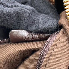 将图像加载到图库查看器中，LOEWE New Road Repeat Anagram One Belt Beige/Bronze Canvas Leather
