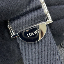 将图像加载到图库查看器中，LOEWE Military messenger Gray317.12AA72 Leather Size XS
