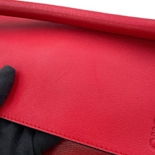 将图像加载到图库查看器中，LOEWE Puzzle bag Red326.30.K74 Leather Size Medium
