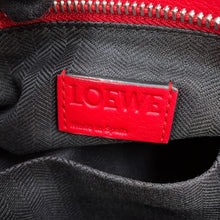 将图像加载到图库查看器中，LOEWE Puzzle bag Red326.30.K74 Leather Size Medium
