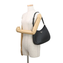 Load image into Gallery viewer, PRADA Saffiano Leather Cleo Shoulder Black Leather

