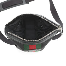 将图像加载到图库查看器中，GUCCI Cherie line Shoulder Bag Black631195 Canvas Leather
