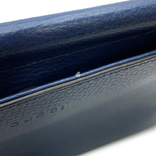 将图像加载到图库查看器中，GUCCI Bamboo Nimfair 2WAY Bag Navy459076 Leather
