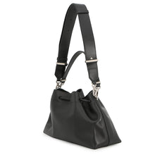 将图像加载到图库查看器中，JIMMY CHOO Scintigraphy BlackBONBONBCKTEWHUT Calf Leather Size Medium
