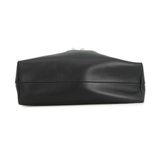 将图像加载到图库查看器中，JIMMY CHOO Scintigraphy BlackBONBONBCKTEWHUT Calf Leather Size Medium
