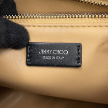 将图像加载到图库查看器中，JIMMY CHOO Scintigraphy BlackBONBONBCKTEWHUT Calf Leather Size Medium
