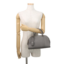 将图像加载到图库查看器中，SAINT LAURENT PARIS Duffle Rock 2WAY Bag Gray65500816R0W Leather
