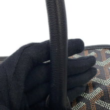 将图像加载到图库查看器中，GOYARD Burgundy Tote Black/Brown/WhiteBOURGOMMLTY01CL01P PVC Leather
