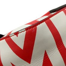 Load image into Gallery viewer, FENDI Marc Jacobs collaboration baguette White/Red8BR600 Leather
