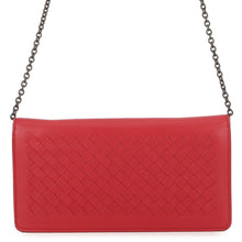 Load image into Gallery viewer, Bottega Veneta INTRECCIATO Chain wallet Red586906 Leather
