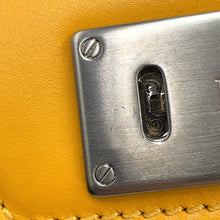 Load image into Gallery viewer, Dior Oblique Padlock Shoulder Bag Yellow/Navy2LXCA344UCT_H20E Canvas Leather
