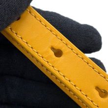 Load image into Gallery viewer, Dior Oblique Padlock Shoulder Bag Yellow/Navy2LXCA344UCT_H20E Canvas Leather
