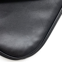 将图像加载到图库查看器中，CELINE Shoulder Bag Triangle Black/White19590 Leather Size Mini

