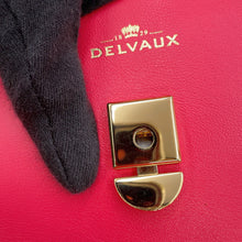 将图像加载到图库查看器中，Delvaux Tempate Rose CandyAA0368AAX0AEZDP Calf Leather Size MM
