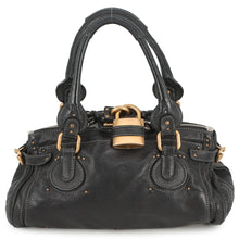 将图像加载到图库查看器中，Chloe Paddington Black Leather
