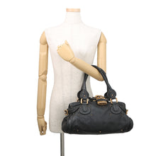 将图像加载到图库查看器中，Chloe Paddington Black Leather
