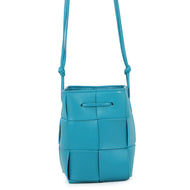 Bottega Veneta Cassette Bucket Shoulder Bag blueprint680217VCQC44403 Lambskin Size Mini