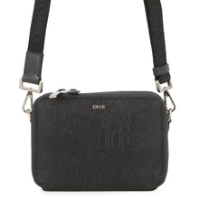 将图像加载到图库查看器中，Dior DIOR AND SHAWN STUSSY Collaboration Shoulder Bag Black2PUBC237YZT_H00N Nylon
