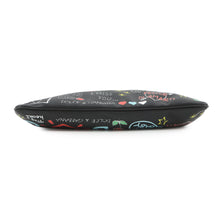 Load image into Gallery viewer, DOLCE&amp;GABBANA CLEO Graffiti 2wayShoulderClutch Black/Multicolor Leather

