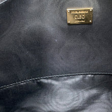 Load image into Gallery viewer, DOLCE&amp;GABBANA CLEO Graffiti 2wayShoulderClutch Black/Multicolor Leather
