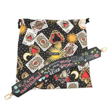 Load image into Gallery viewer, DOLCE&amp;GABBANA CLEO Graffiti 2wayShoulderClutch Black/Multicolor Leather
