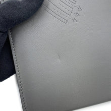 将图像加载到图库查看器中，Dior Clutch Bag Gray Leather
